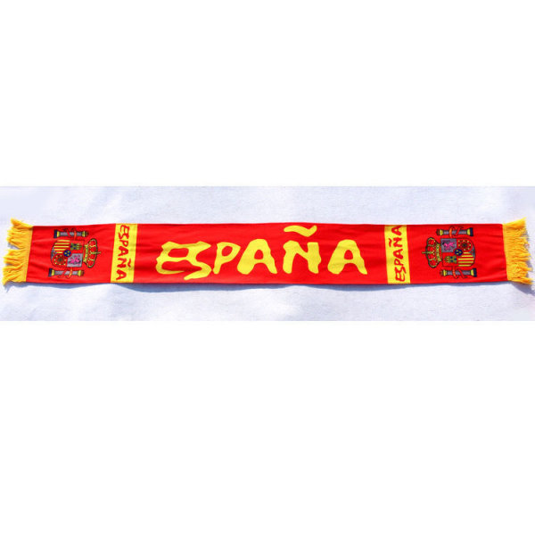Mub- Fotbollsfan plysch halsduk Team emblem halsdekoration jublande presenttillbehör Spanien