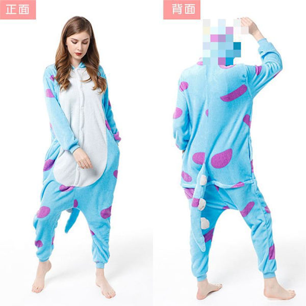Mub- Super Mario Sonic Halloween anime-peliasu puku sarjakuva yhden kappaleen pyjama vanhemman ja lapsen esitysasusteet parien kotiasu Blue Bull 85/100