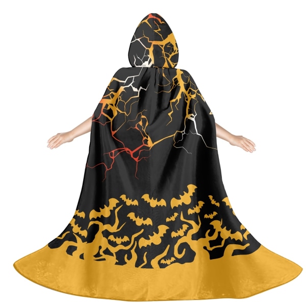 Mub- Print Custom High Quality Smooth Fabric Children's Halloween Cloak Horrible Pumpkin Eyes Decorations Best Gift for Boys and Girl ZXQFH2649F57-1 M