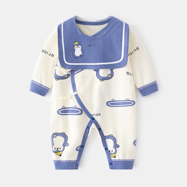 Mub- Factory Vinter Baby Jumpsuit Tyk Varm Letvægts Bomuld Åndbar Baby Rompers Bodystockings 1 66cm