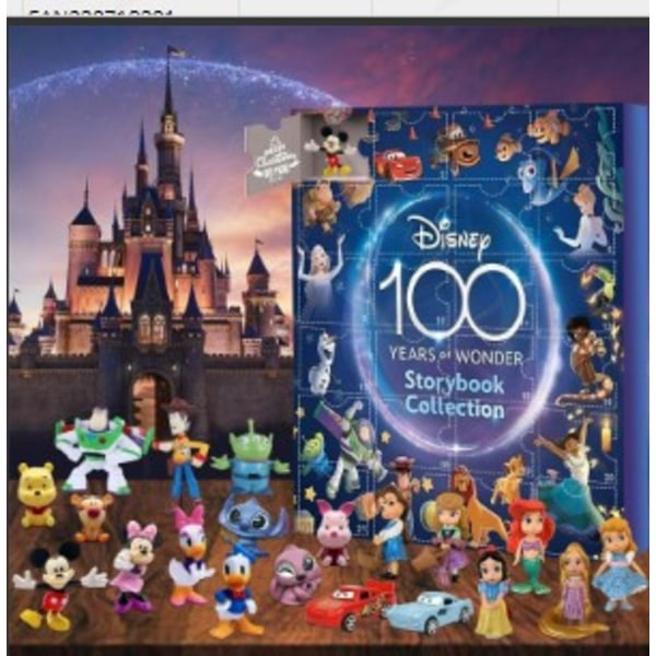 Mub- Jul Advent Jul Brui Blind Box Grinchen Grønn Hårete Harts Blind Box Mickey Blind Box
