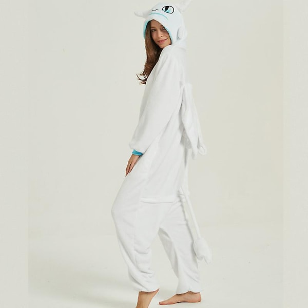 Kuinka kouluttaa lohikäärmeesi Anime Cartoon One-piece Pyjama Pari Koti Vaatteet Performance Costume Baby Yoda -a 110