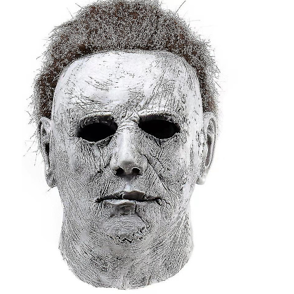 Halloween Michael Myers Kostyme Moonlight Panic Horror Killer Cosplay Kostyme -a Clothes with Mask and Knife Mask