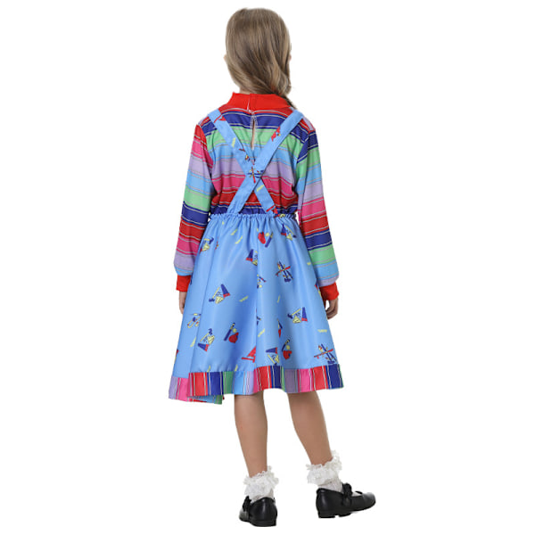 Xbi- Halloween Barn Kostymer Ghost Baby Returns Chagi Kjole Stropper Cosplay Kostymer girl S