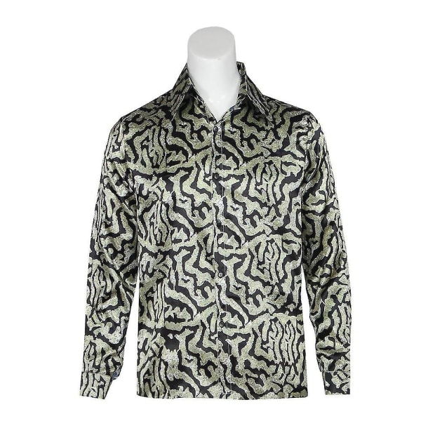 2023-tiger King Joe Exotic Carole Baskin   Costume Adult Shirt Halloween Outfit Blouse Butterfly Sleeve Top -a 2.woman S-Tiger King
