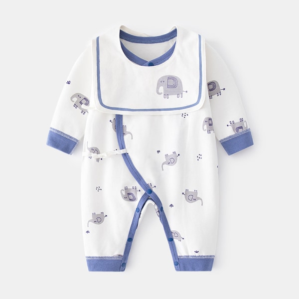 Mub- Factory Vinter Baby Jumpsuit Tyk Varm Letvægts Bomuld Åndbar Baby Rompers Bodystockings 1 66cm