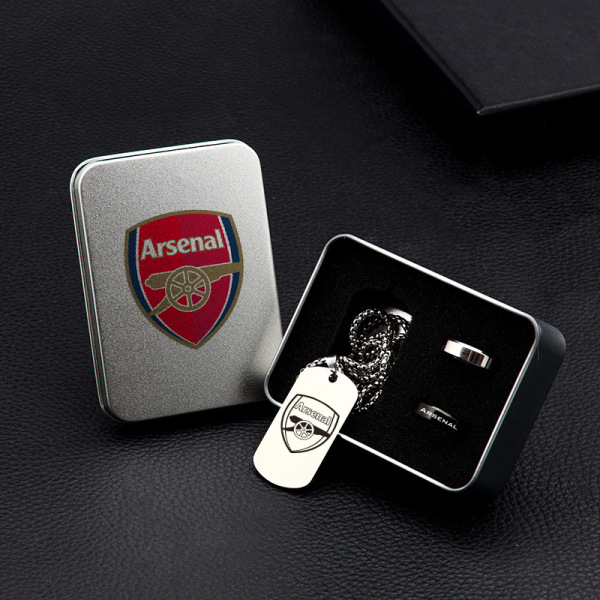 Mub- Fotbollsfans levererar souvenir presentförpackning Arsenal
