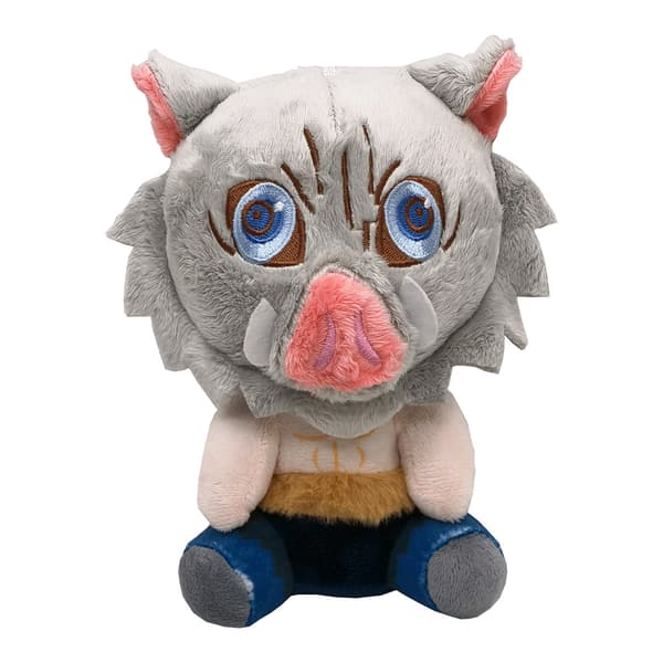Mub- Demon Slayer Blade plush doll Seated - Inosuke