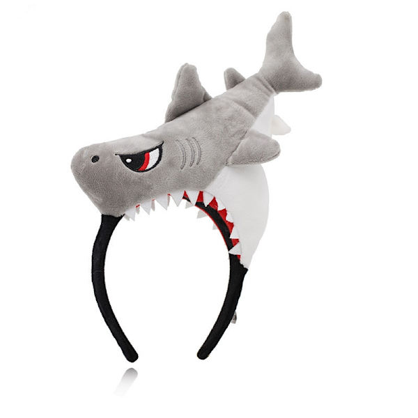 2 st Creative Shark Shape Huvudbonader Barnfest Pannband (f -i