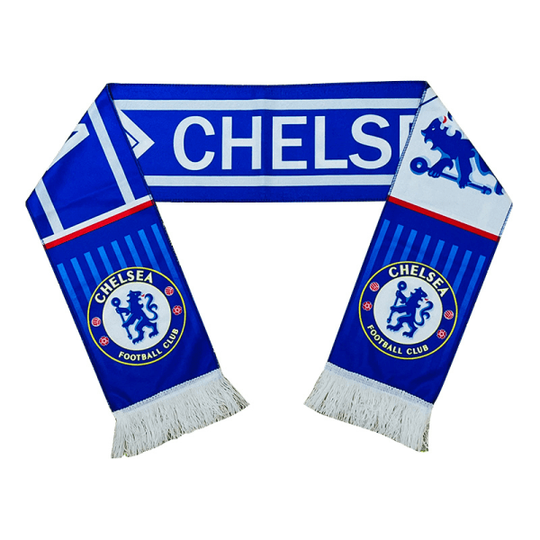 Mub- Fotbollsfan plysch halsduk Team emblem halsdekoration jublande presenttillbehör Chelsea