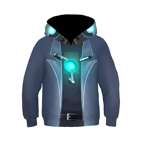 Skibidi Toilet Tv Personality Cosplay Children's Hooded Sweatshirt -a Style 4 L