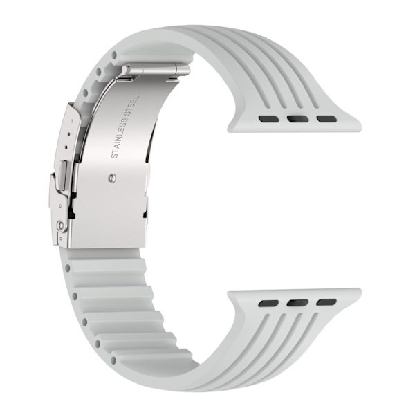 Ur til Apple Watch 7 SE 6 5 4 3 2 GRÅ 38/40/41MM -i grey 38/40/41MM-38/40/41MM