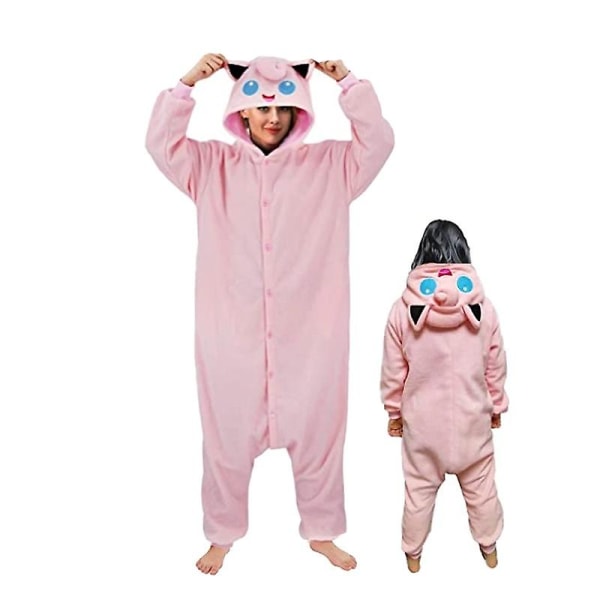 Barnas morsomme tegneserie Cosplay Onesie Baby Animal Halloween Pyjamas Gutter Jenter Søt Flygende Ekorn  Kigurumi -a onesie L  Fit 168-178cm