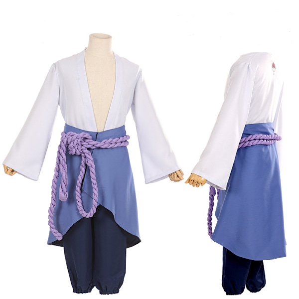 Mub- Engroshandel Japansk Anime Top Cosplay Japanske ninja Kostumer anime Uchiha Sasuke cosplay kostume whole set Free Size