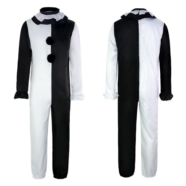 Voksen Cosplay Kostume Sæt Terrifier Art The Clown Joker Maskerade Halloween -a S