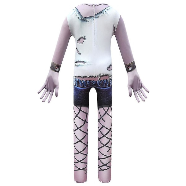 Trolls World Tour Rock Queen Barb Cosplay Costume Kids Party Fancy Dress Up Outfit Halloween Jumpsuit Mask Set Carnival Birthday Gift -a 7-8 Years