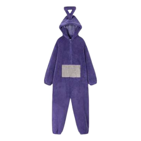 Unisex Teletubbies Kostym Disi Onesies Lala Cosplay Pyjamas Jumpsuit -a Purple M