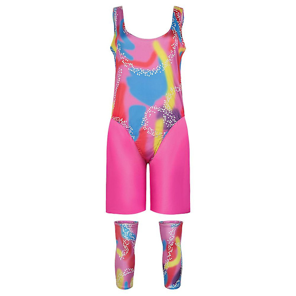 Barbie Men's And Women's Sportswear Suit Cosplay Halloween Costume -a woman M