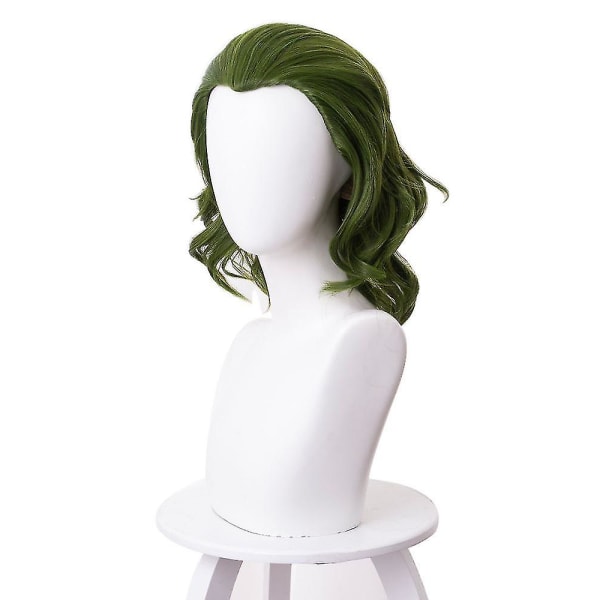 Joker Joaquin Phoenix Arthur Fleck Cosplay Kostume Dragter Halloween Fest Uniformer Til Voksne Børn Skjorter+frakke++vest+bukser -a only wig M