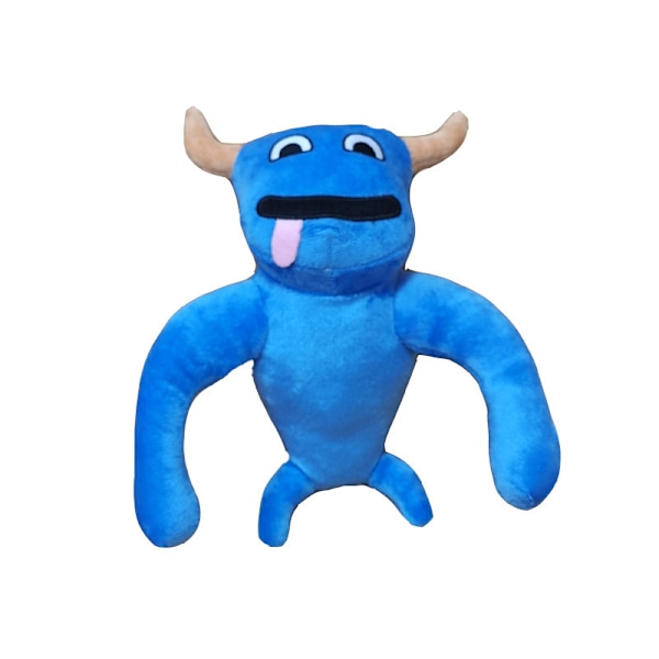 Mub- Plysjlegetøj Garten af banban plysjklasse dukke Blue cow