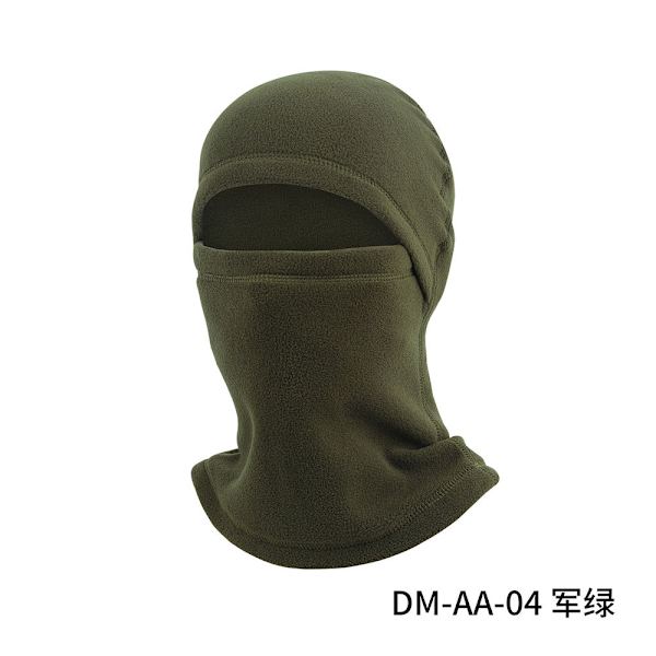 Mub- Høst- og vinter-sykling varm maske halsskydd, vindtett skihue, polarfleece toppskydd Army Green
