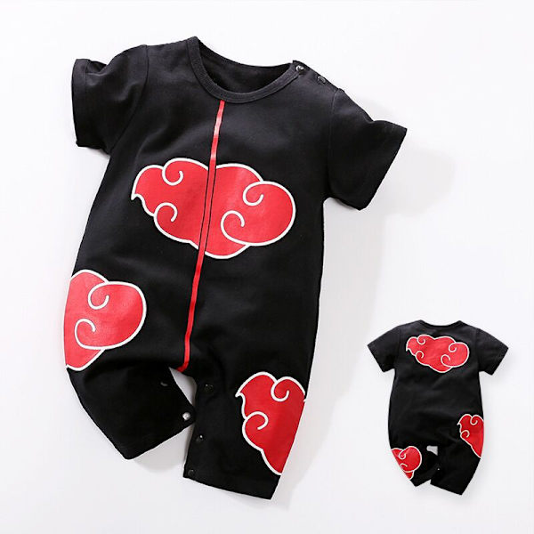 Mub- Custom kids cosplay clothing 0-1 year old baby one-piece Japanese anime cosplay baby clothes personality romper costume 016 66 size