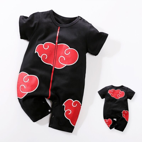 Mub- Custom kids cosplay clothing 0-1 year old baby one-piece Japanese anime cosplay baby clothes personality romper costume 016 80 size