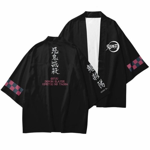 Mub- 20 Styles Demon Slayer: Kimetsu no Yaiba Cosplay 3D Printing Haori Anime Kimono Cloak Anime Cartoon Clothing 39 L