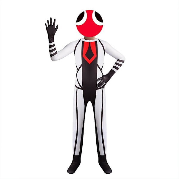 Rainbow Friends Lasten Cosplay-asu Halloween-juhliin Puku Puku Puku Esitysvaatteet -a 6-7 Years
