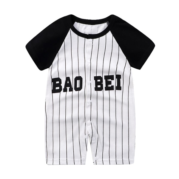 Mub- Wholesales Summer T-shirt Bubble Romper Baby Onesie 100% Cotton  Boys Clothes New Born  Rompers #16 80cm