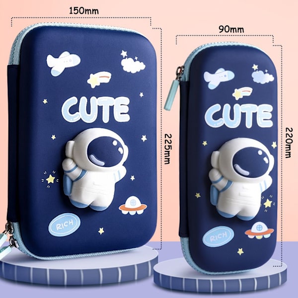 Kannettavat Kawaii Decompression School penaalit PUDDING BEAR -i