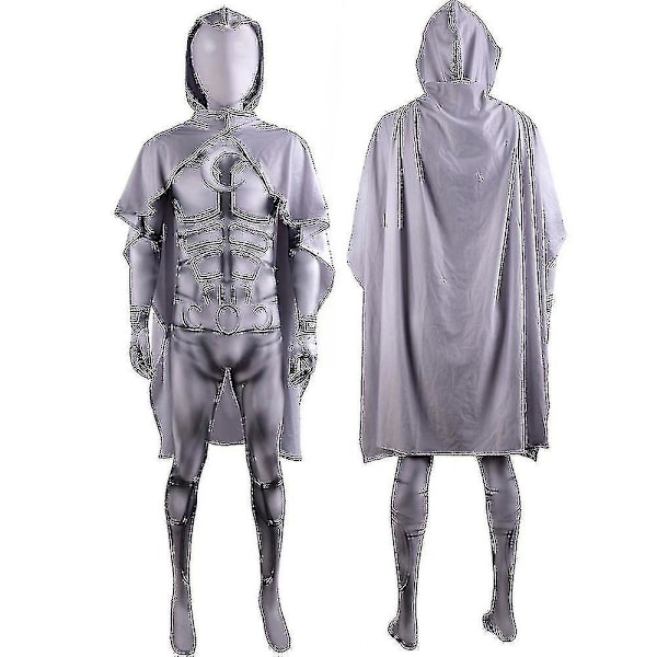 Moonlight Knight Marvel Superhjälte Barn Vuxen Kostym Kostym XL