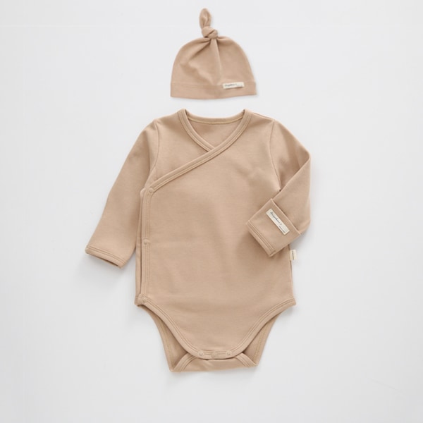 Mub- Tilpasset design økologisk bomull bambus babyklær baby gutt romper unisex onesie lang ermet myke klær baby body 04 73cm