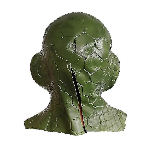 Slangehovedmaske Dyrehovedbeklædning Halloween Dekoration Skræk Latex Festmaske Legetøj Cosplay
