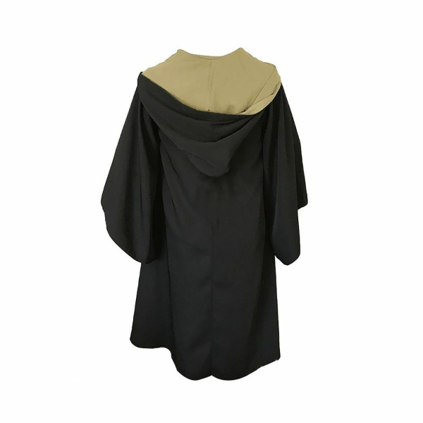 Harry Potter 6-osainen setti Taikuri Cosplay Fancy Dress Viitta Viitta Puku -a Yellow 145cm (9-10 years)