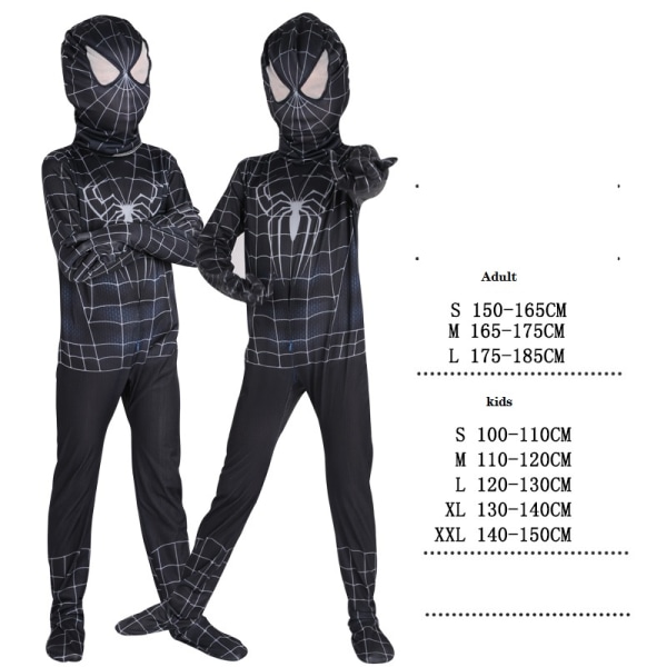 Mub- Engros superhelt fest kaptein Amerika kvinner voksen cosplay barn tv & film spiderman halloween anime kostyme spiderman  6 Adult L