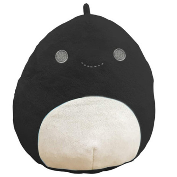 Mub- Plysch squishmallow dinosaurie leksak docka barn semester födelsedagspresent black