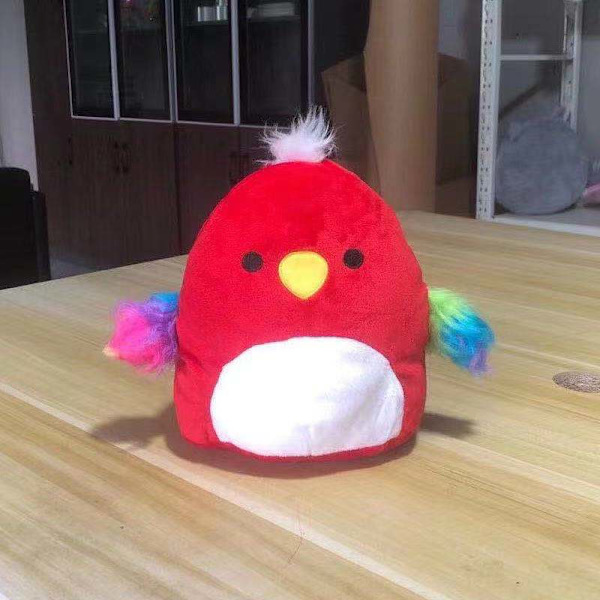 Mub- Plysch squishmallow dinosaurie leksak docka barn semester födelsedagspresent parrot