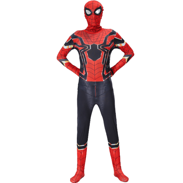 Mub- På lager Flere Spider-Man Zentai Jumpsuit Voksen Halloween Kostumer til Mænd Disfraz de Spiderman Cosplay Kostume -a 4 190