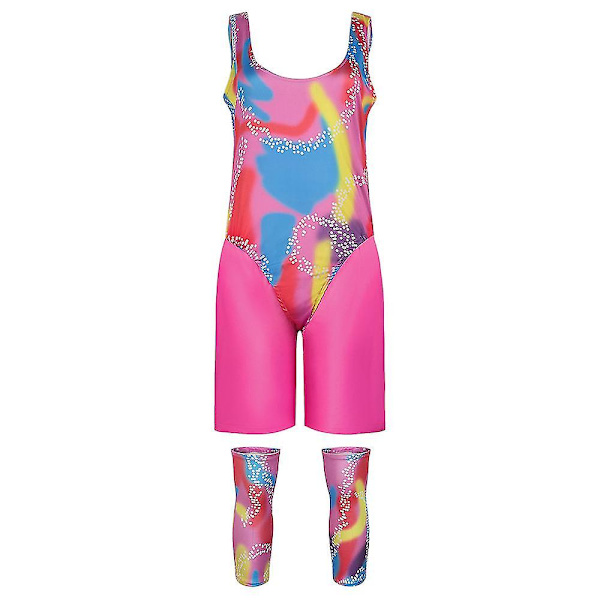 Brand New Barbie Men's And Women's Sportswear Suit   Halloween Costume -a woman XS