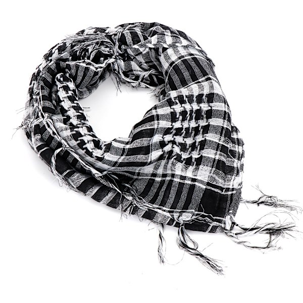 Mub-Scarf Taktisk huvudduk med tofshalsduk BLACK (Upgrade materials)