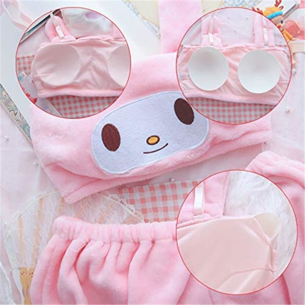 Dampyjamas Cosplay Kawaii WHITE M