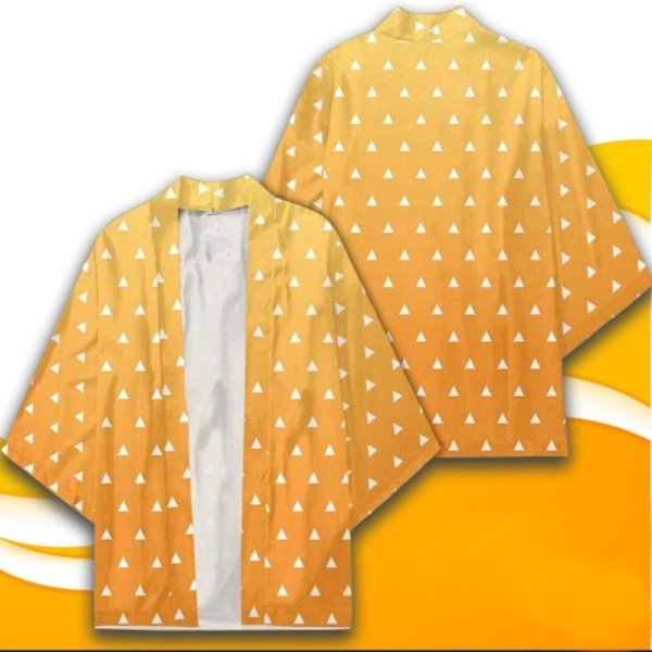 Mub- 20 tyyliä Demon Slayer: Kimetsu no Yaiba Cosplay 3D-tulostus Haori Anime Kimono Viitta Anime-sarjakuva Vaatteet 15 3 XL