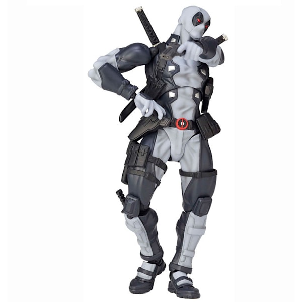 Xib- Yamaguchi Deadpool Movable Face Boxed Figure Ornament Gray (Gear Joint)
