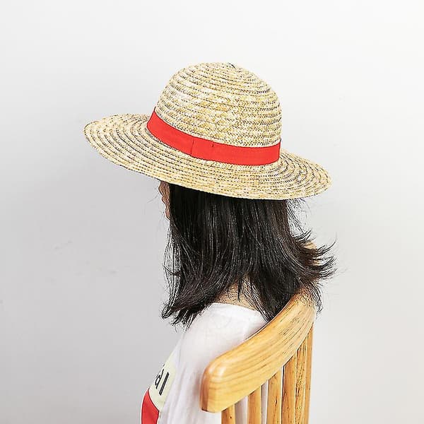 One Piece Luffy Cosplay Olkihattu -a 31cm