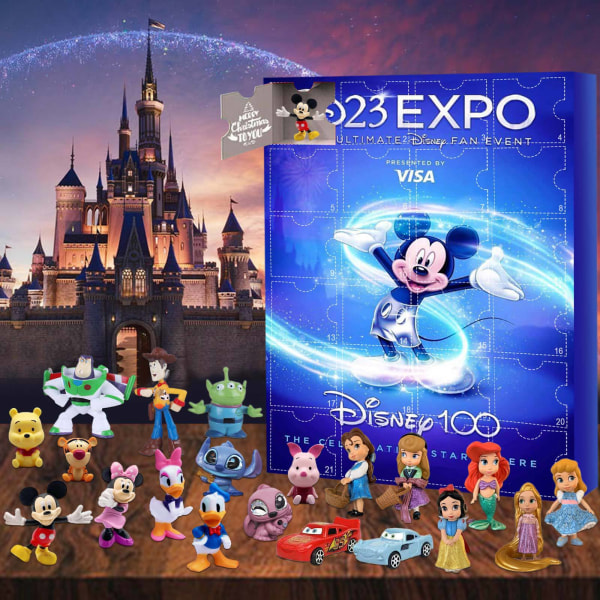 Mub- Julstygn Blind Box Prydnad Brui Dog Design Blind Box Mickey Mouse Blind Box D