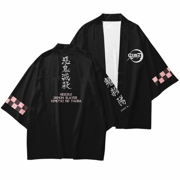 Mub- 20 Styles Demon Slayer: Kimetsu no Yaiba Cosplay 3D Printing Haori Anime Kimono Cloak Anime Cartoon Clothing 38 XL