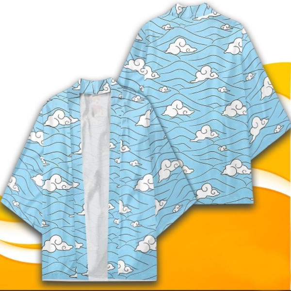 Mub- Styles Demon Slayer: Kimetsu no Yaiba Cosplay 3D-tulostus Haori Anime Kimono Viitta Anime-sarjakuva Vaatteet 20 L