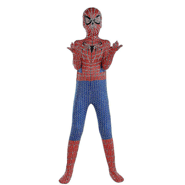 Halloween Expedition Miles Extraordinär Spider Spider! Xia Tight Fitting Elastic Spot Cos Animation Kläder. Miles 150 Red Venom 170