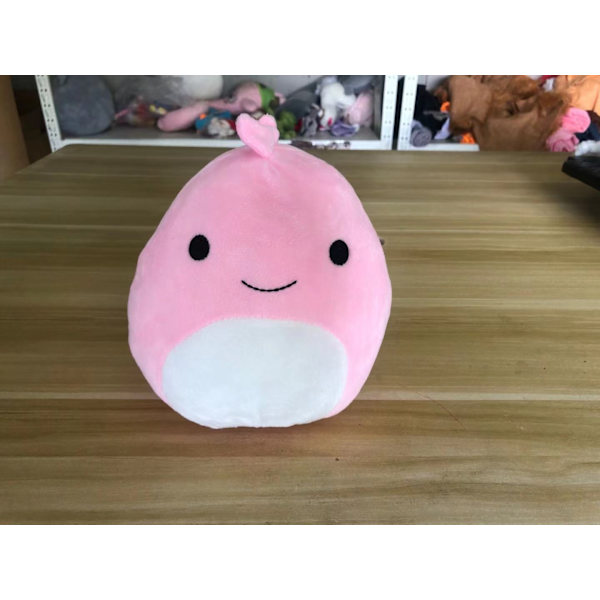 Mub- Plysch squishmallow dinosaur leketøy dukke barn ferie bursdagspresang Pink